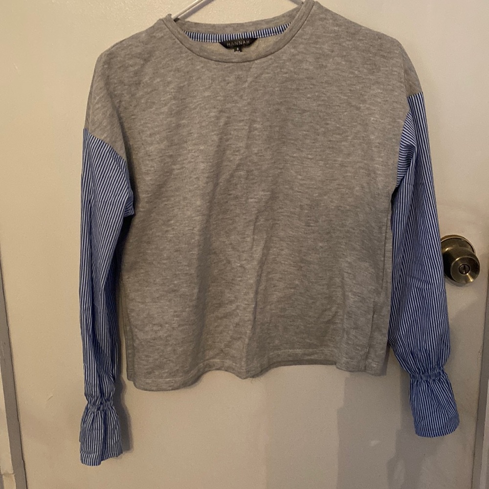 Gray sweater